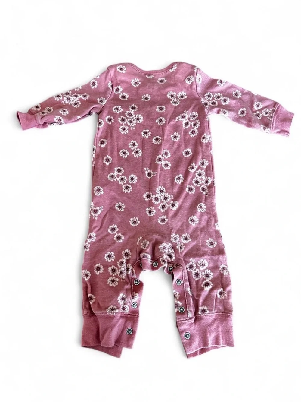 Carter's Dusty Rose Floral Baby One-Piece